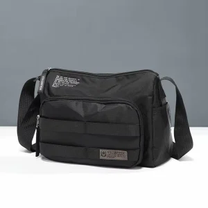 Men’s Casual Mailman Outdoor Sports Waist Pack Outdoor Lightweight Waterproof Chest Bag