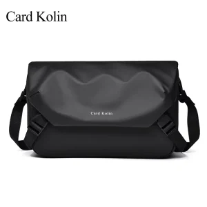 Men’s Casual Multifunctional Crossbody Backpack Fashion Shoulder Bag for Cycling Postman Office Use Messenger Bag