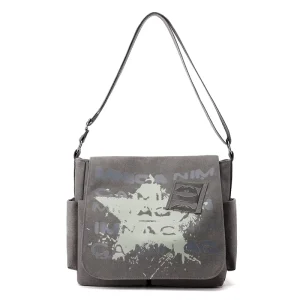Men’s Casual One-shoulder Retro Canvas Messenger Bag Waterproof Summer Fashion Unisex