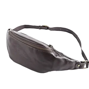 Men’s Casual Small Outdoor PU Leather Sling Belt Fanny Pack Cartoon Pattern Hip Waist Bag