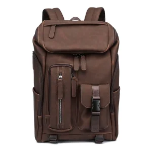 Men’s Casual Sports Backpack Large Capacity Anti Splashing Bag with Joker Design Multifunctional Backpack