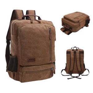 Men’s Casual Sports Laptop Backpack Stylish Fashional Design Double Shoulder Straps Polyester for Students Travel