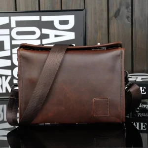 Men’s Casual Strap Shoulder Bag Custom Waterproof PU Chest Bag with Fashion Style for Summer