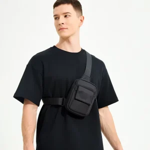 Men’s Chest Bag Casual Sports Large Capacity Single Shoulder Bag Crossbody Bag Women’s Waist Bag Men’s Trendy Mini Crossbody Bag