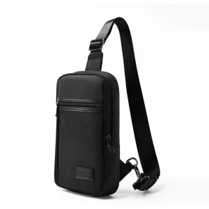 Mens Chest Bag Large Capacity Waterproof Breathable Ultra-Light Crossbody Sling Bag for Business Travel Low MOQ