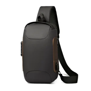 Men’s Chest Bag Outdoor Sports Chest Bag Men’s Riding Crossbody Bag Multifunctional Cell Phone Pouch