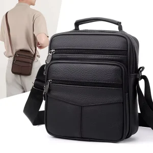 Men’s Chest Bag Waterproof Portable Bags Business Fashion Style Single Crossbody Shoulder Bag