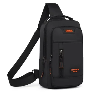 Men’s Chest Crossbody Bag Lightweight Durable All Match Cycling Casual Single Shoulder Fashion Small Backpack