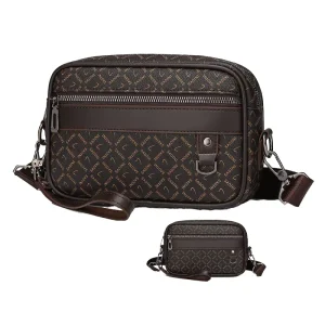 Men’s Classic Handbag Multi-functional Casual Crossbody Bag Fashion Trendy Male Phone & Coin Purse