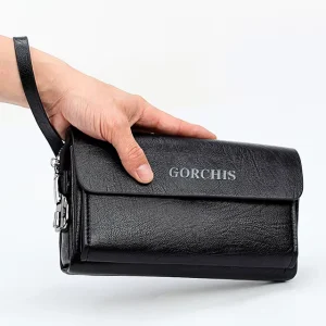 Men’s Clutch Bag Password Lock Anti-theft Large-capacity Business Casual Handbags Multi-card tide Men’s Bag