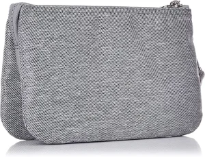 Men’s Clutch Polyester Striped Handbag Young Men’s Trendy Casual Small Zipper Closure Coin Purse Lightweight Portable