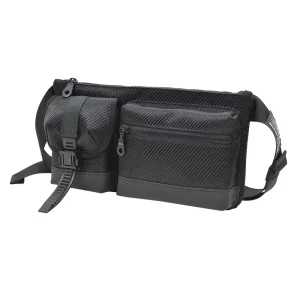Men’s Cool Fashion Crossbody Waist Chest Bag Nylon Waterproof with USB and Anti Theft Feature