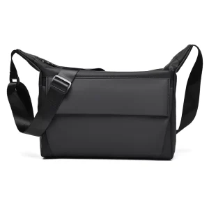 Men’s Cross Body Bag Cross Border PU Casual Shoulder Bag Large Capacity Waterproof Bag