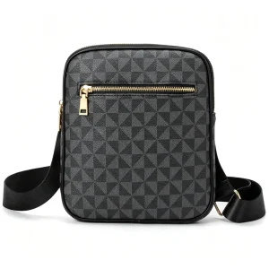 Men’s Crossbody Bag Commuter Shoulder Bag Travel Business Small Satchel Anti Theft Sling Bag OEM Custom Logo