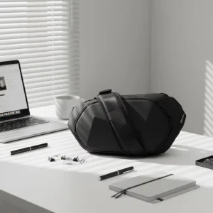 Men’s Crossbody Bag Student Shoulder Bag Chest Bag Molded Bag Casual Crossbody Waist Bag Trendy Small Backpack Polyester