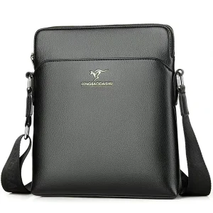 Men’s Crossbody Bags High-quality PU Leather Shoulder Bags Fashionable and Casual Trends Men’s