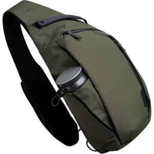 Men’s Crossbody Chest Bag Casual All Match Multi Function Simple Lightweight Breathable Waterproof Anti Theft Cycling
