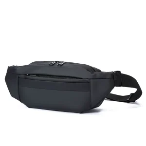 Men’s Crossbody Chest Bag with Adjustable Strap Lightweight Waterproof Sling Shoulder Pack for Travel Daily Use