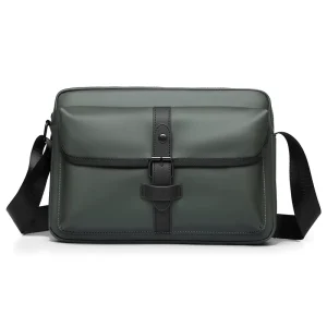Men’s Crossbody Fashion Backpack Riding Single Shoulder Messenger Bag Tooling Crossbody Bag Men’s Casual Cross Shoulder Bag