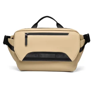 Men’s Crossbody Shoulder Messenger Bag Large Capacity Laptop Bag PU Waterproof 30x15x40cm Lightweight 0.5kg Fashion Trend