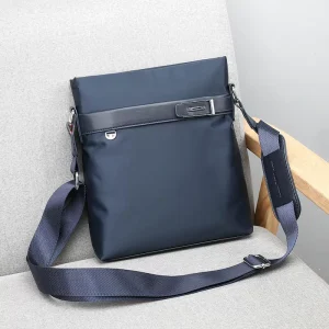 Men’s Crossbody Shoulder Messenger Bag Summer Fashionable Casual Business Travel Polyester Oxford Spinning