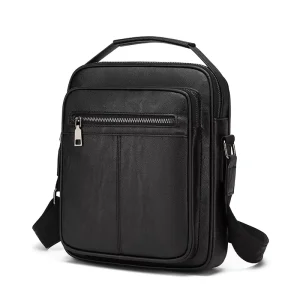 Men’s Crossborder Trend Crossbody Shoulder Bag Pocket Leisure Travel Zipper Closure Multi-Size Made China Storable