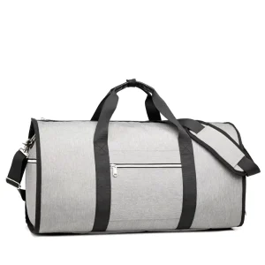 Men’s Custom Multifunction Oxford Duffel Suit Travel Bag with Zipper Closure Fashionable and Practical
