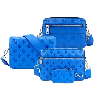 Men’s Custom PU Leather Laptop Briefcase Handbag Crossbody Bag Logo Letter Chain for Summer