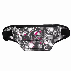Men’s Designer Sport Waist Bag Unisex Crossbody Small Fancy Bag Pack Water Proof Polyester with Logo Pattern for Running
