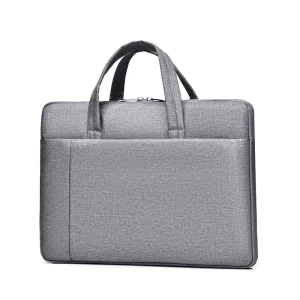 Men’s Durable Portable Business Style Notebook Bag Waterproof Oxford Material Laptop Case Light Weight Handbag Protective Bag