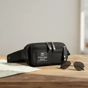 Men’s Essential Outdoor Waist Bag Tough High Quality Store Keys Phone Wallet with Ease
