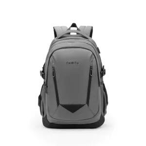 Men’s Fashion Anti Theft Backpack with Waterproof Function Customizable Logo Laptop Bag for School & Travel