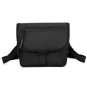 Men’s Fashion Anti Theft Crossbody Waterproof Nylon Sling Bag Geometric Pattern Large Capacity for Spring Summer