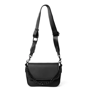 Men’s Fashion Crossbody Sling Top Handle PU Shoulder Bag Women’s Messenger Bag