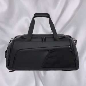 Men’s Fashion Multi Functional Waterproof Travel Bag Zipper Closure Polyester Business Hand Luggage for Outdoor Fitness Use