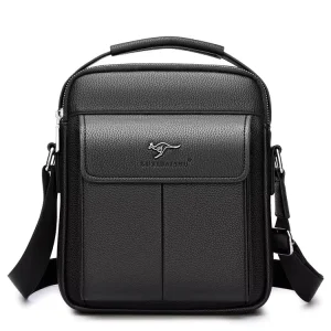 Men’s Fashion PU Crossbody Bag Versatile Casual Travel and Business Bag Hot-Selling Men’s Single Shoulder Bag New Style