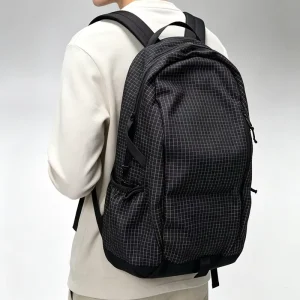 Men’s Fashion Polyester Backpack Waterproof Laptop Bag Adolescent Rucksack for Travel and School