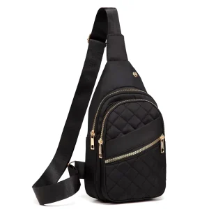 Men’s Fashion Waterproof Luxury High Quality Mini Sling Cross Body Chest Bag for Travel
