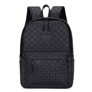 Men’s Fashionable Daily Work College Backpack Small Size TSA Business Laptop Backpack Zipper