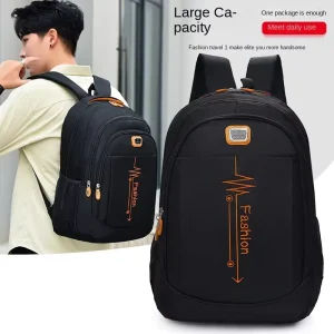 Men’s Fashionable Waterproof Business Travel Backpack Leisure Laptop Bag for Work and Travel