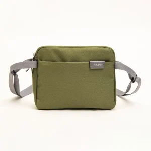 Men’s Fashionable Waterproof Custom Pouch Bag Cross Body Fitness Mobile Phone Fanny Pack Stylish Messenger Bag for Outdoor