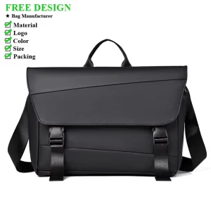 Men’s Flap Shoulder Bag Crossbody Bag Handbag Large Capacity