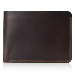 Men’s Genuine Leather Bifold Handmade Wallet