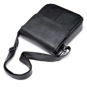 Men’s Genuine Leather Business Crossbody Messenger Bag Lightweight Shoulder Briefcase OEM