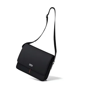 Men’s Genuine Leather Crossbody Waist Shoulder Bag Breathable Waterproof Ultra Light Business Casual Commuter