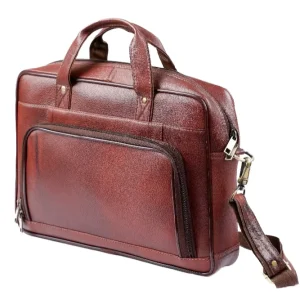 Men’s Genuine Leather Handbag Top Layer Cowhide Briefcase Genuine Leather Laptop Bag Business Bag