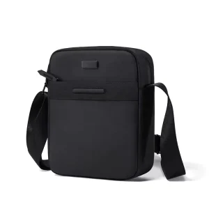 Men’s Genuine Leather Satchel Logo Waterproof Breathable Ultra-light Antibacterial Casual Business Shoulder Bag