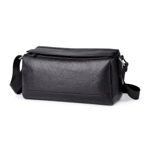Men’s Genuine Leather Square Handheld Business Bag Fashion Waterproof Crossbody Shoulder Versatile Trendy Crossbody