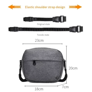 Men’s Gray Vertical Style Gym Backpack Nylon Sport Boxing Messenger Sling Shoulder Bag Custom Logo Waterproof Lightweight High