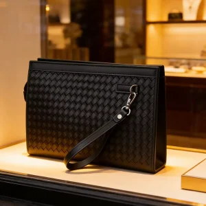 Men’s Handbag PU Leather Clutch Bag Wallet Long for Men Sac a Main Pour Homme Avec Empreinte Portefeuille Homme En Cuir CD03